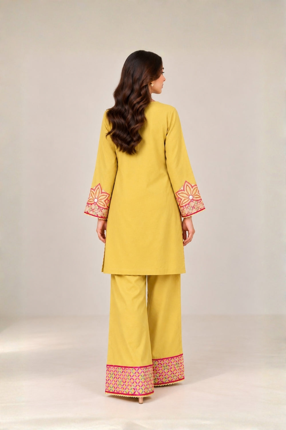 ES-2PC-039 - Embroidered Suit - Stitched